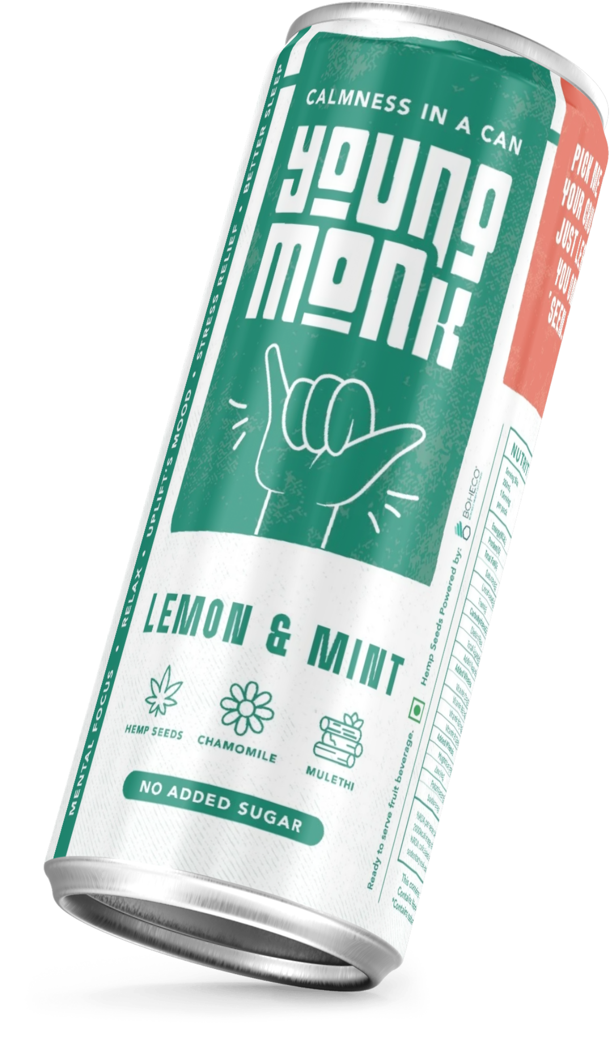 Young Monk - SPECIAL DIWALI OFFER PACK - Combo of Lemon & Mint, Peach & Ginger and Hibiscus & Passion Fruit (Pack Of 6)