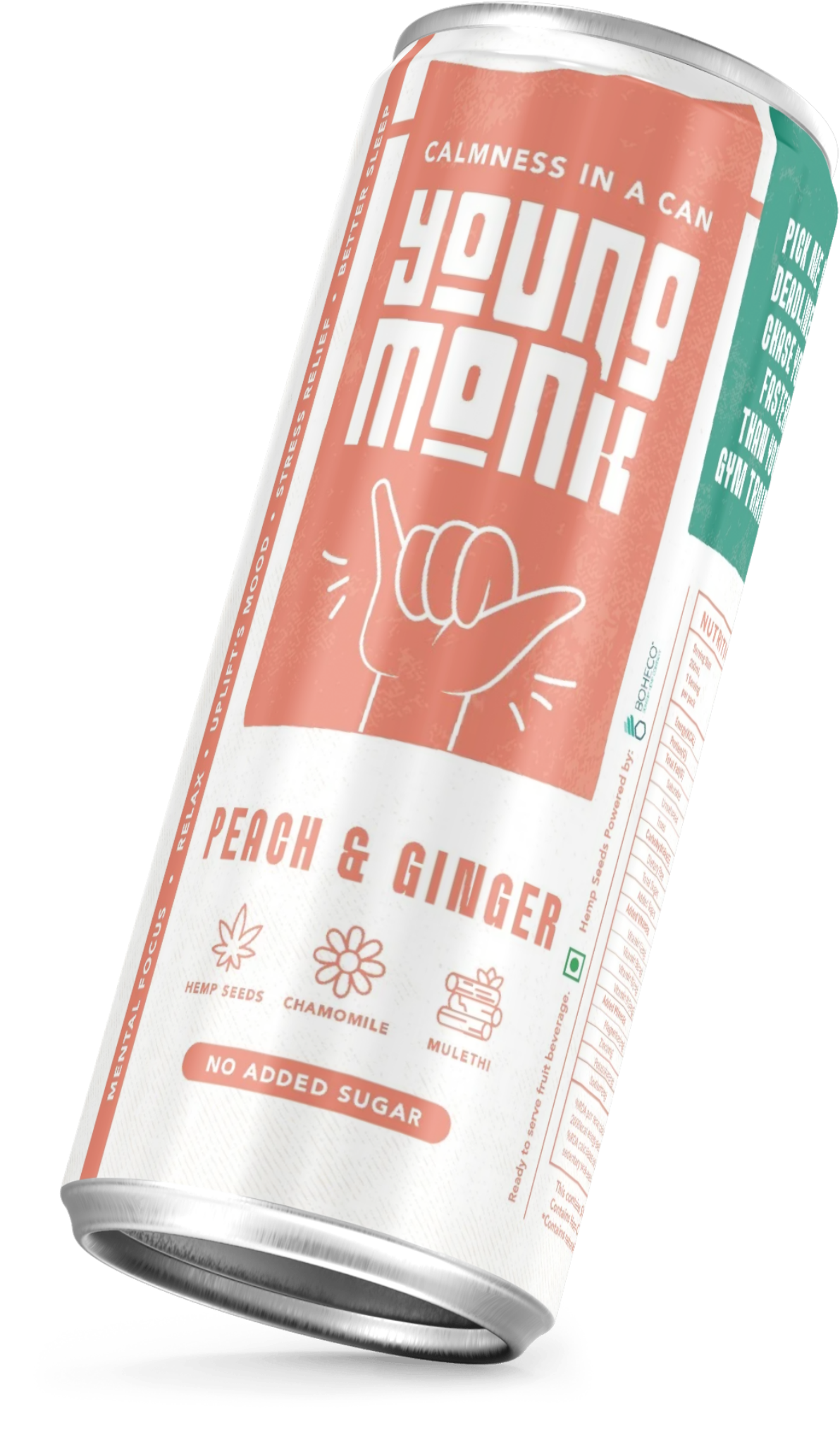 Young Monk - SPECIAL DIWALI OFFER PACK - Combo of Lemon & Mint, Peach & Ginger and Hibiscus & Passion Fruit (Pack Of 6)